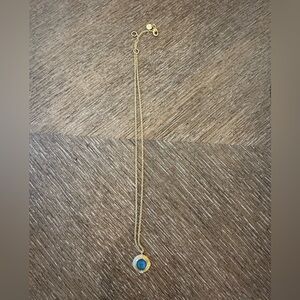 Julie Vos Gold and Turquoise Necklace